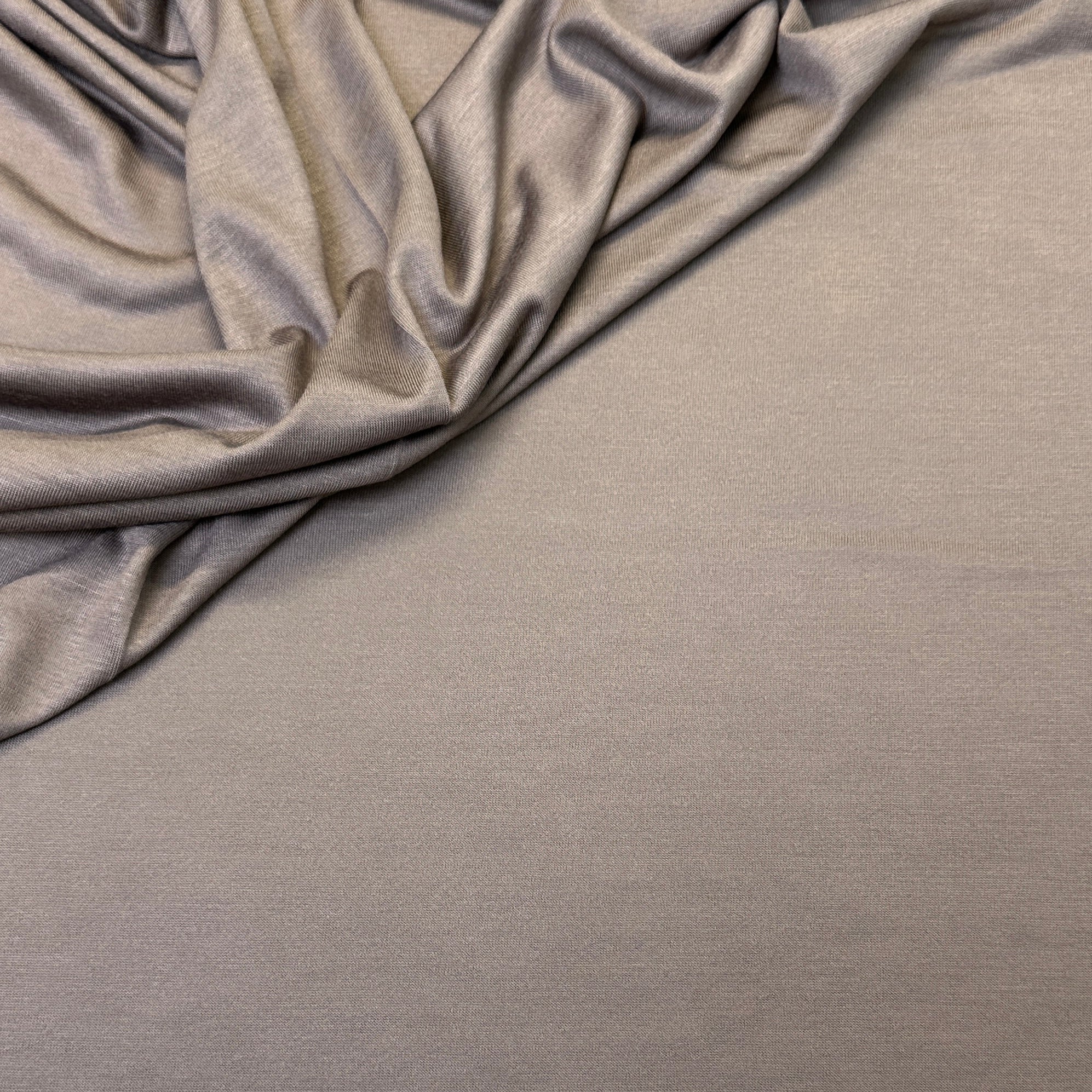 No. 1380 viscose jersey plain - taupe