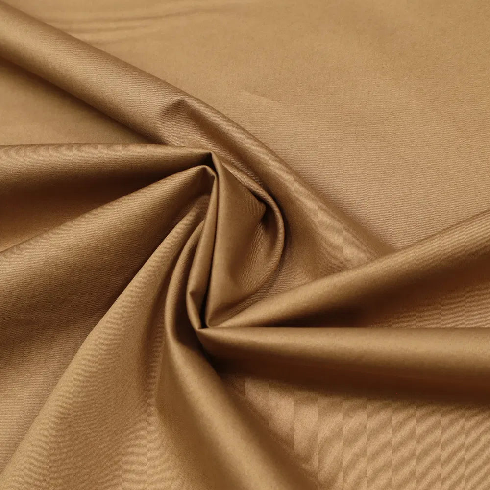 No. 1411 Baumwoll-Poplin Stretch camel