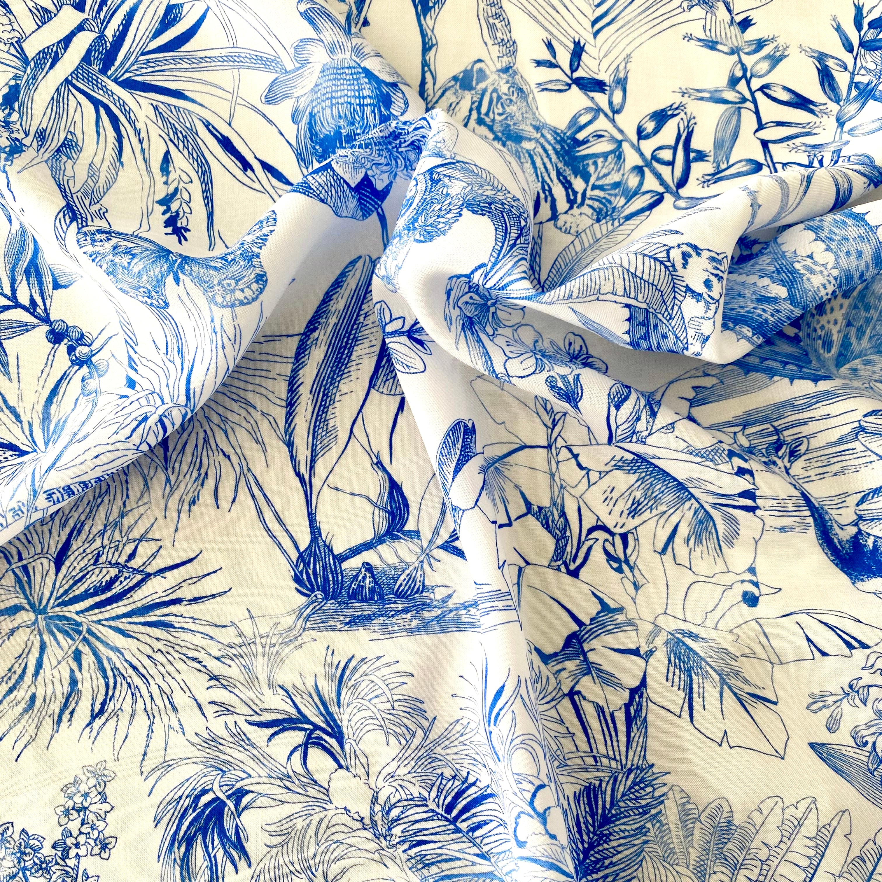 No. 1367 Lightweight Viscose Jungle Print