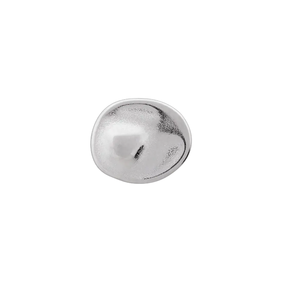 metal button eyelet 11mm silver