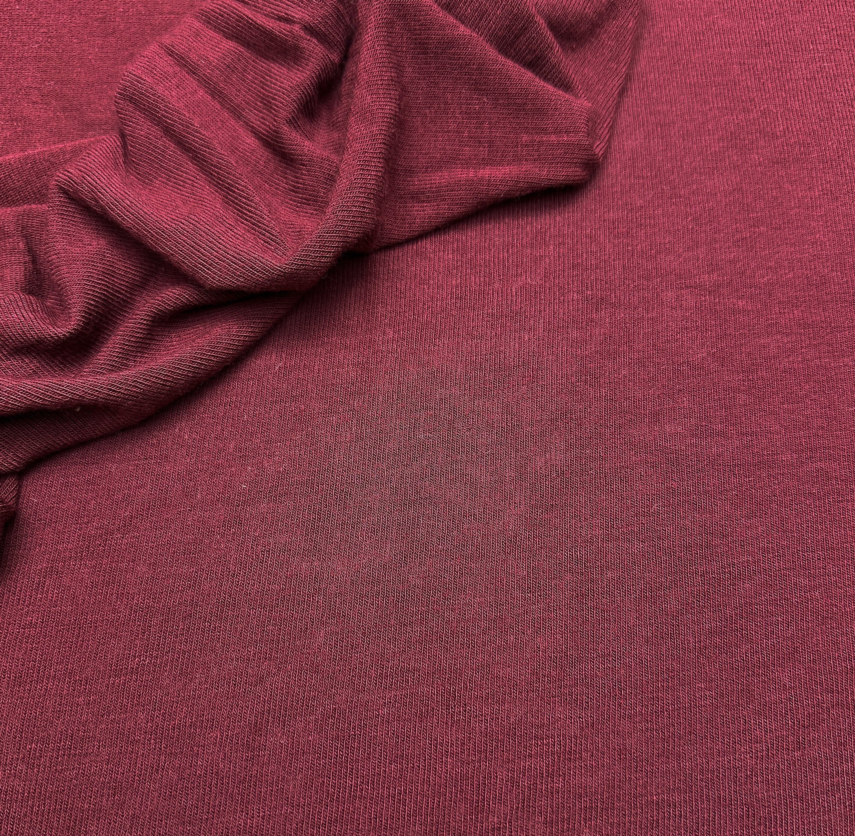 No. 1429 Fine knit ruby ​​red with cashmere