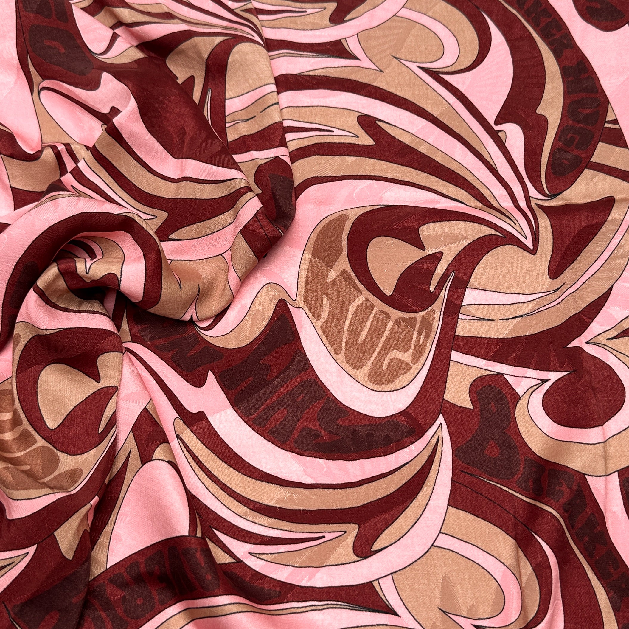 No. 1423 Cupro-Viscose Print Hugo