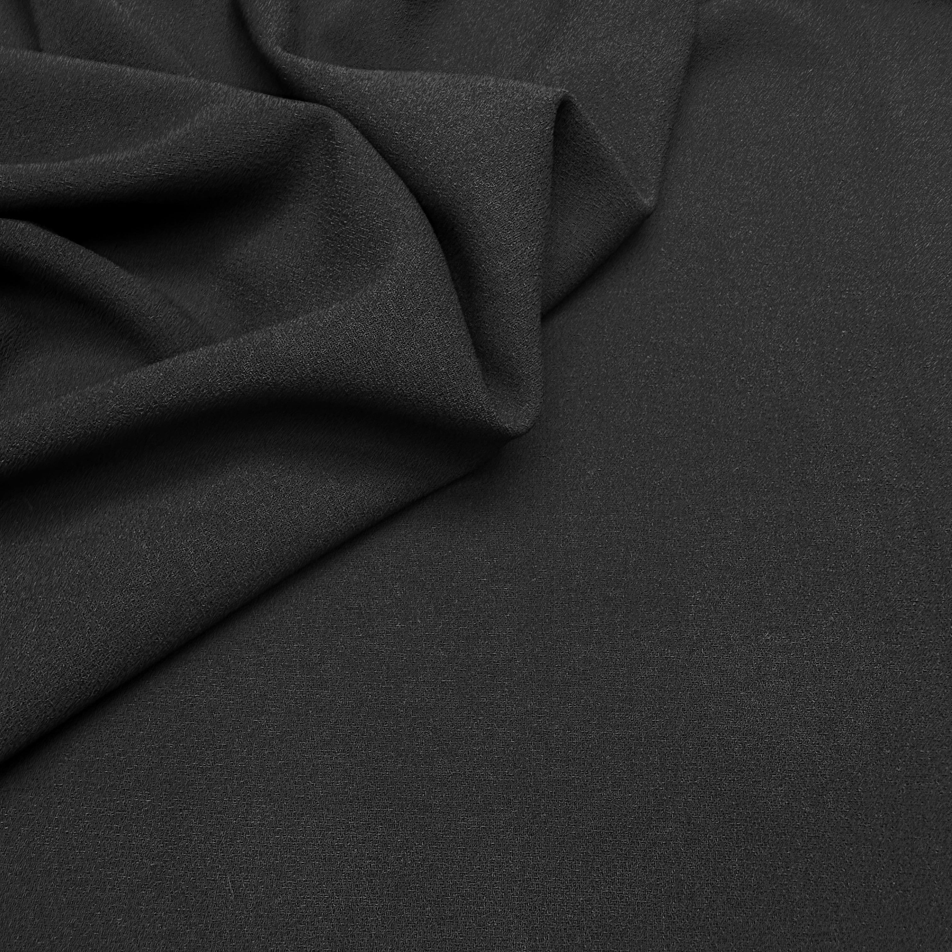 No. 1425 viscose crepe black