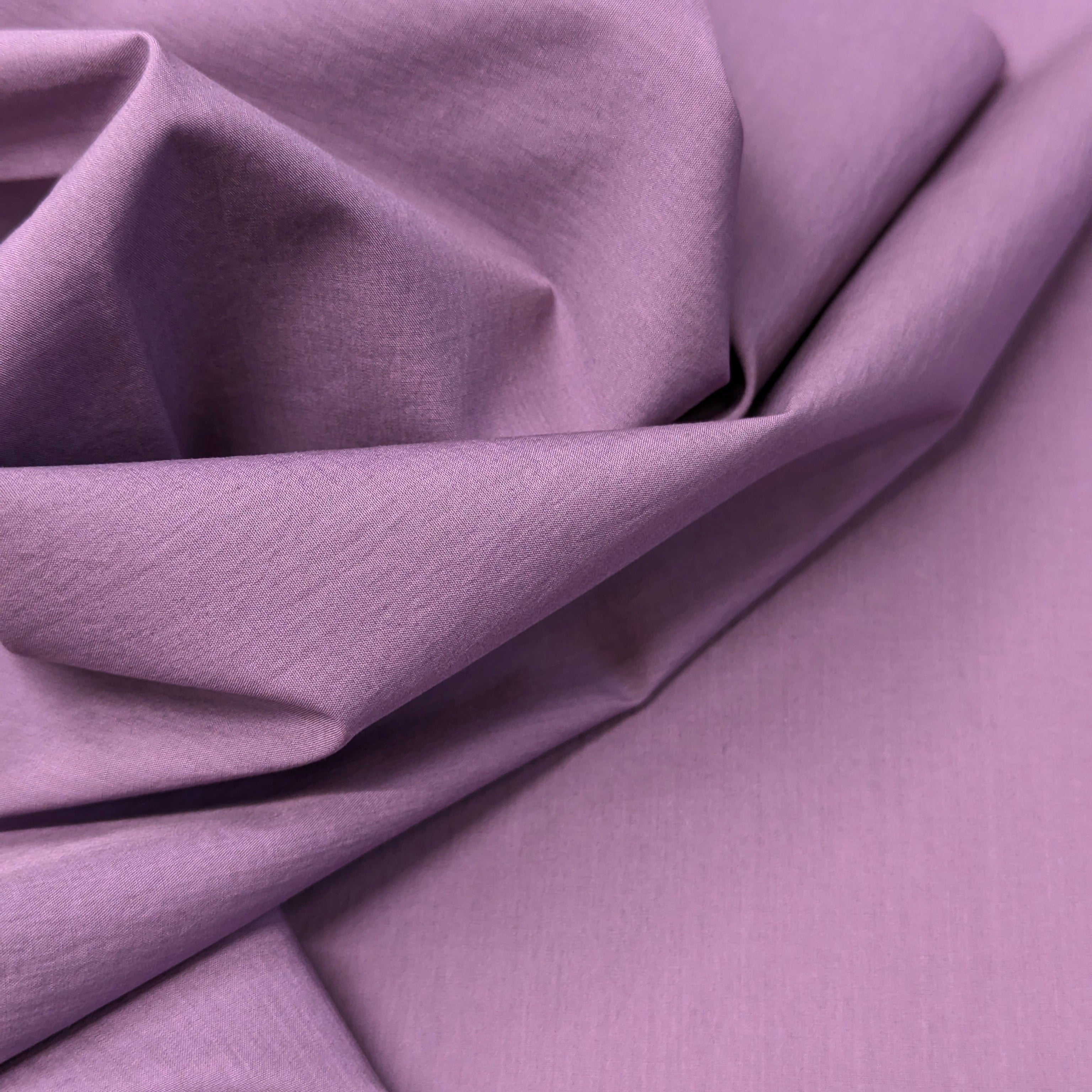 No. 1530 Baumwoll-Blusenstoff crinkle-touch light purple Brun. Cuc.