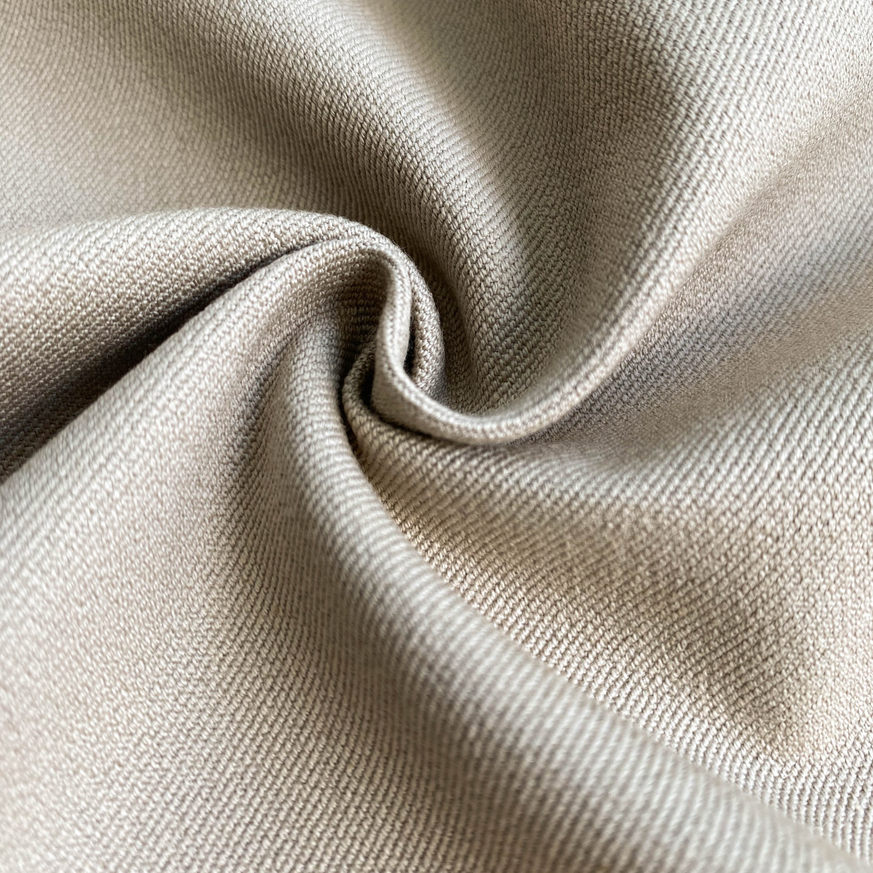 No. 1357 Trouser fabric with stretch taupe