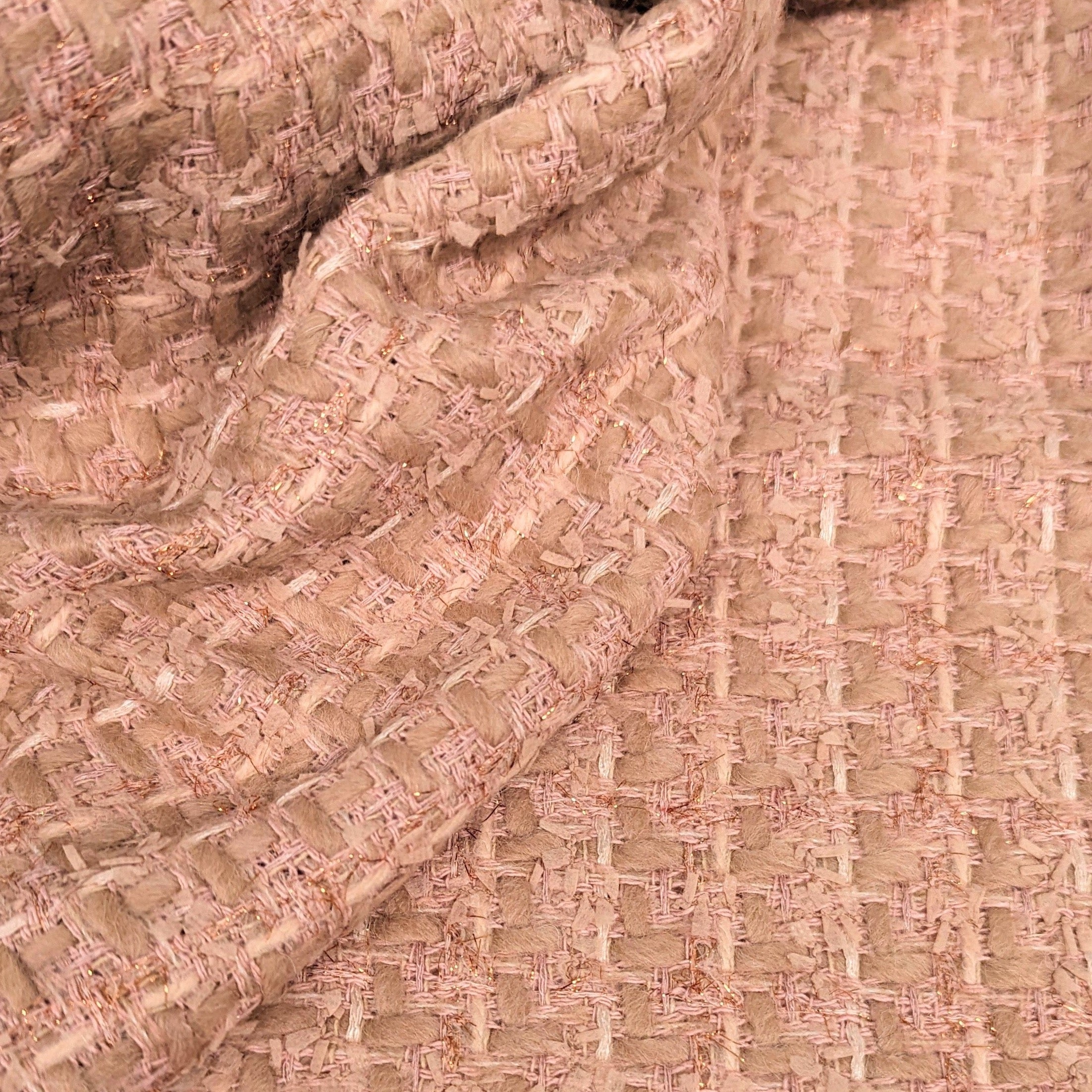 No. 1240 Tweed pink Lurex | several sections